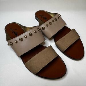Lanvin Studded Beige Sandals